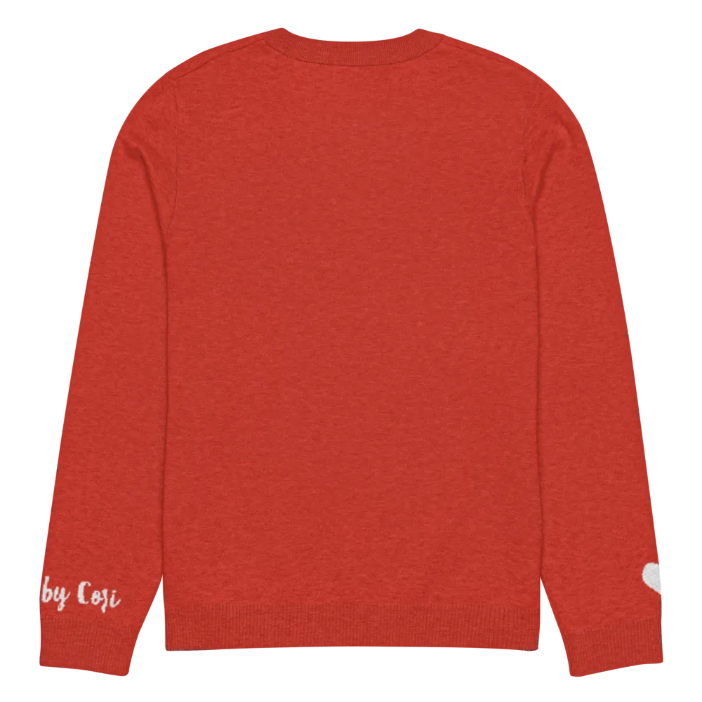 V Is For Vodka Personalized Knit Sweater