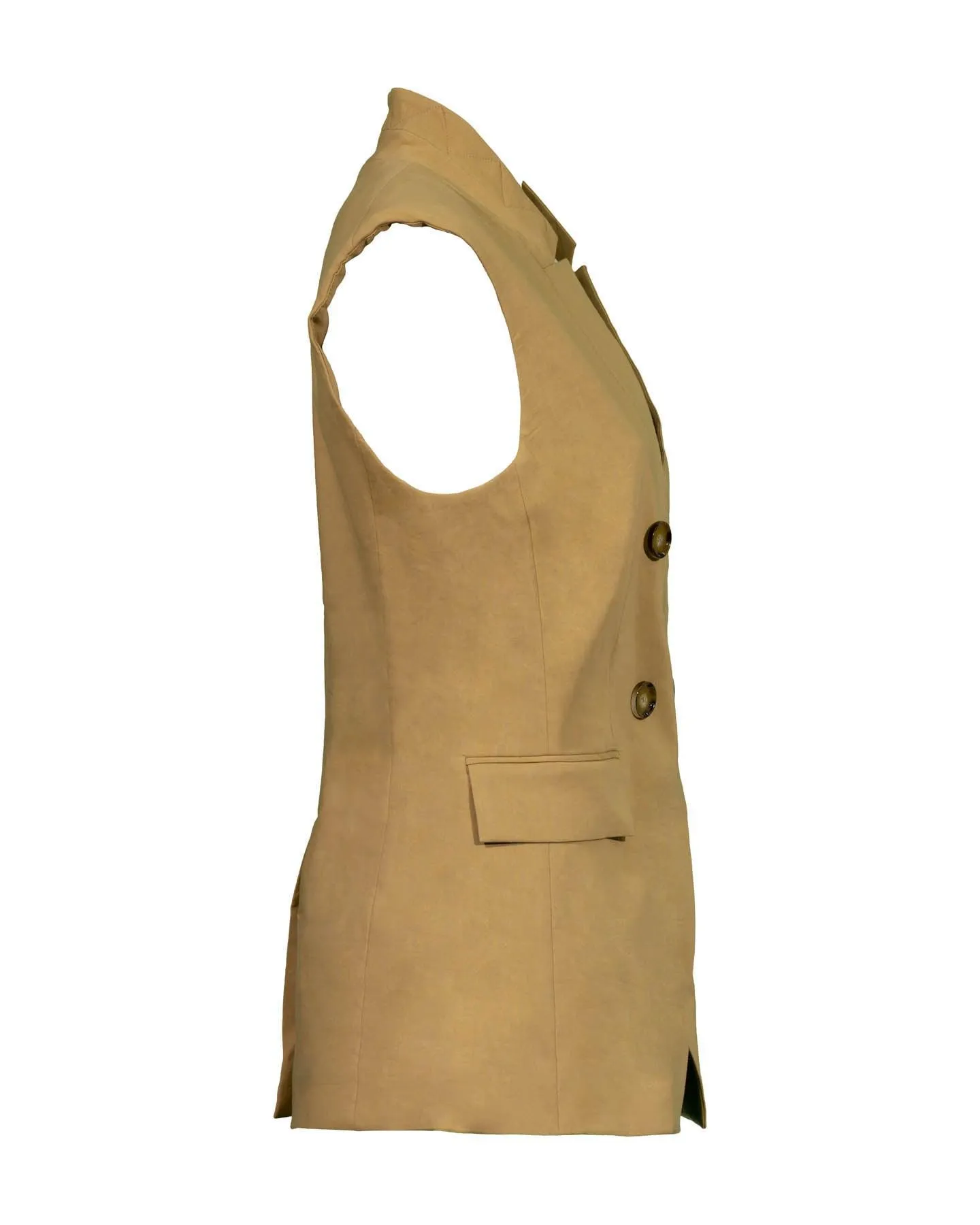 Veronica Beard Amika Linen Vest