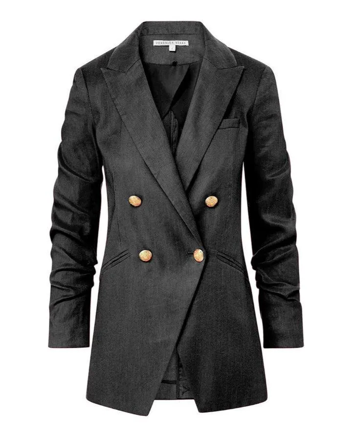 Veronica Beard Hirsh Linen Dickey Jacket