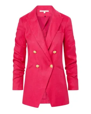 Veronica Beard Hirsh Linen Dickey Jacket