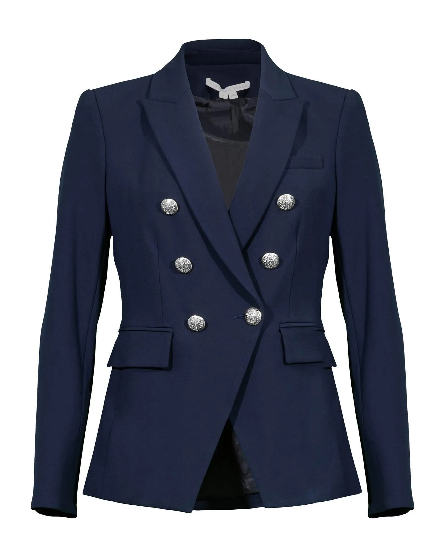 Veronica Beard Miller Dickey Jacket Navy-Silver