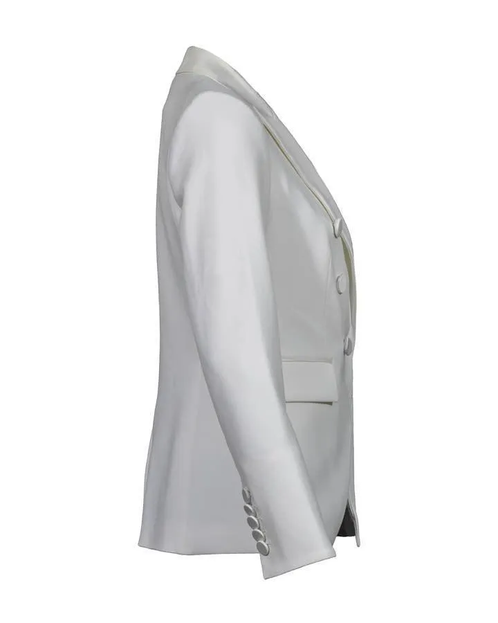 Veronica Beard Miller Dickey Jacket Off White