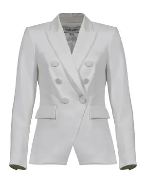 Veronica Beard Miller Dickey Jacket Off White