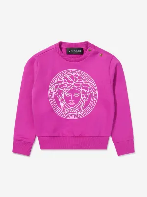 Versace Baby Girls Medusa Logo Sweatshirt