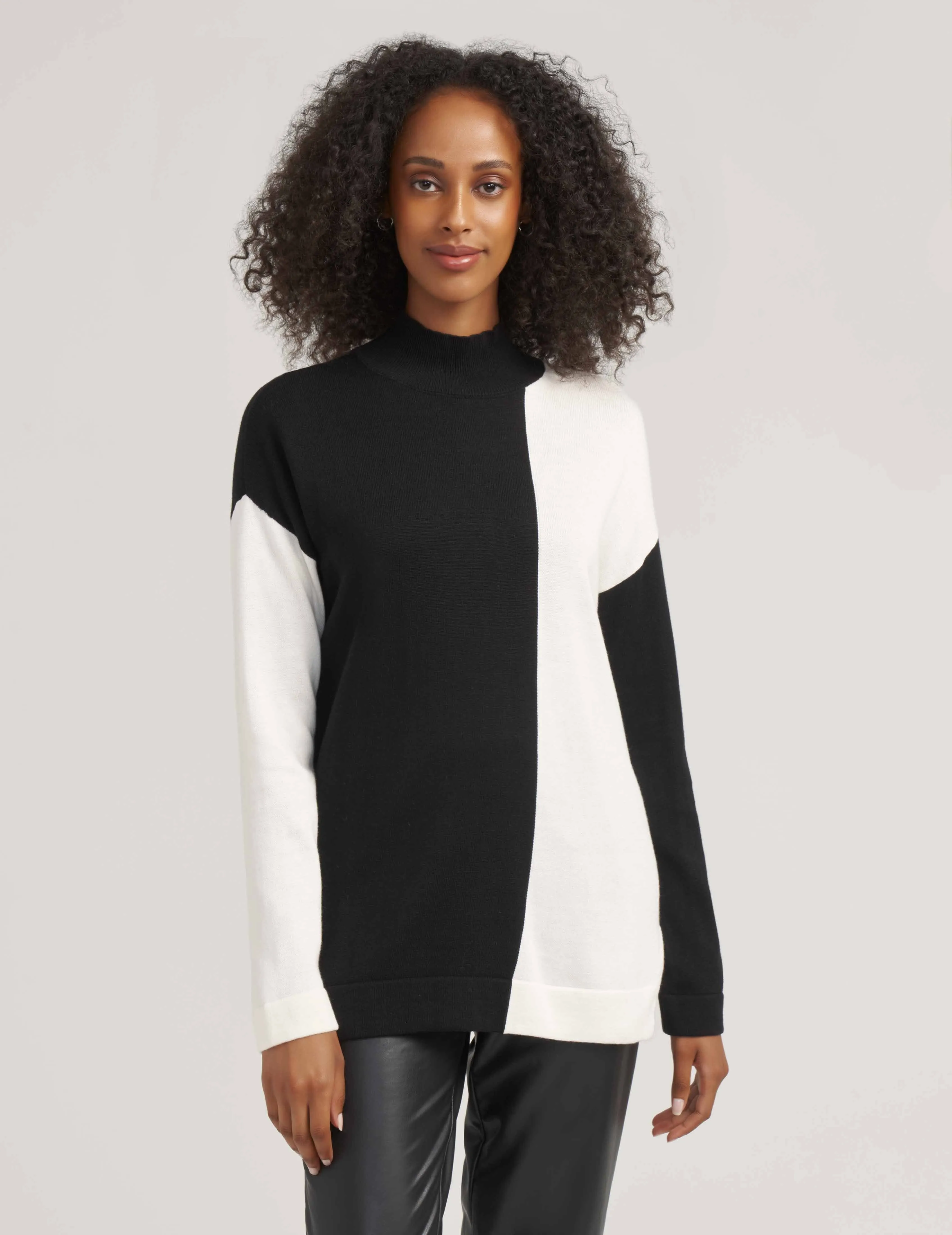 Vertical Coloblocked Pullover- Sale