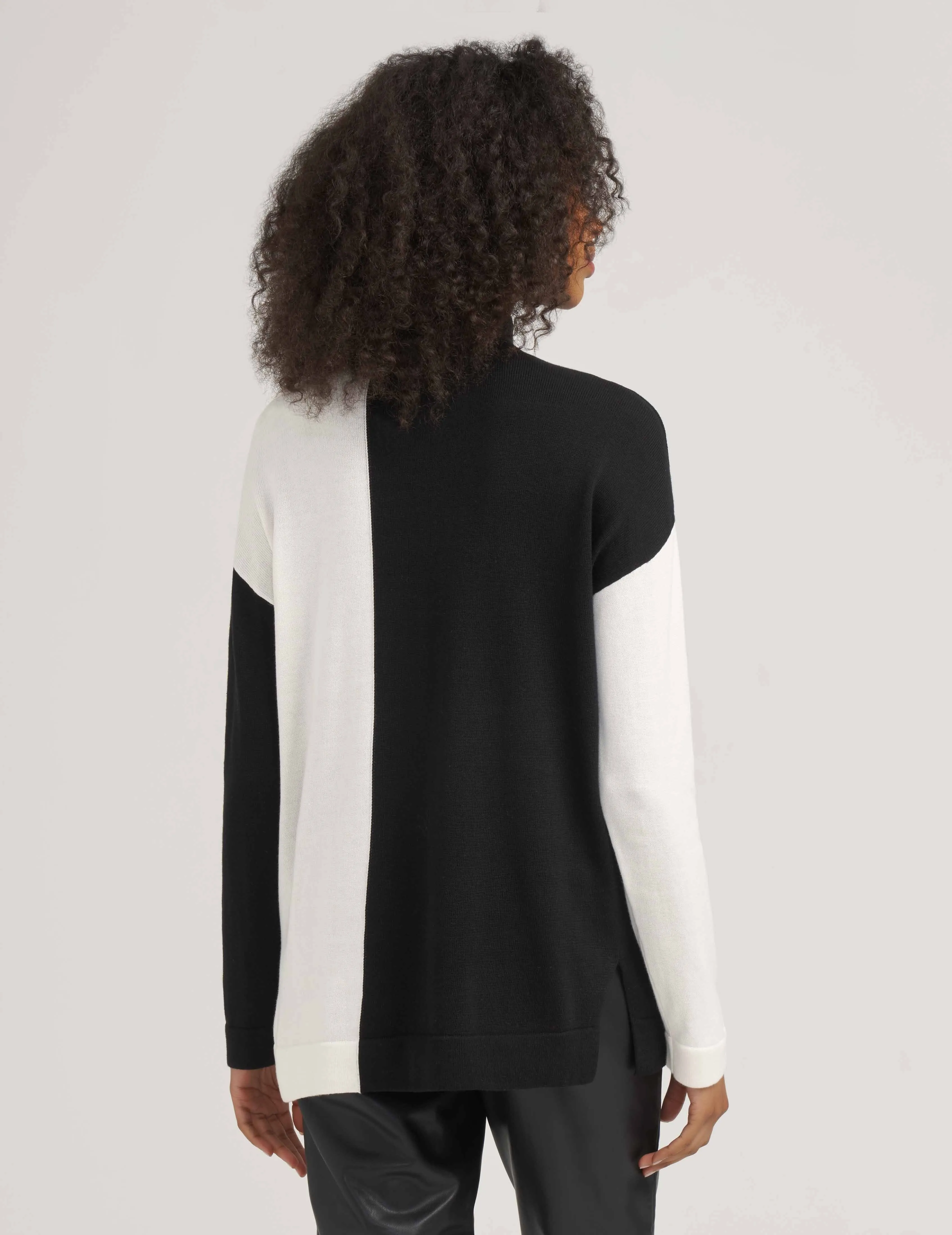 Vertical Coloblocked Pullover- Sale