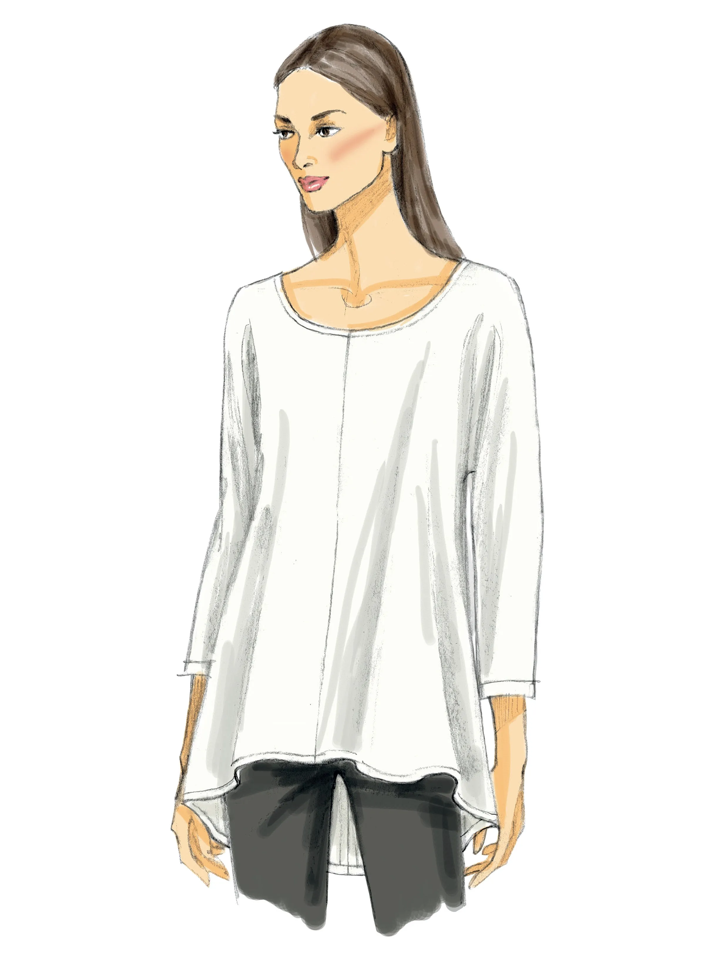 Vogue Pattern 8952 Misses' tunic