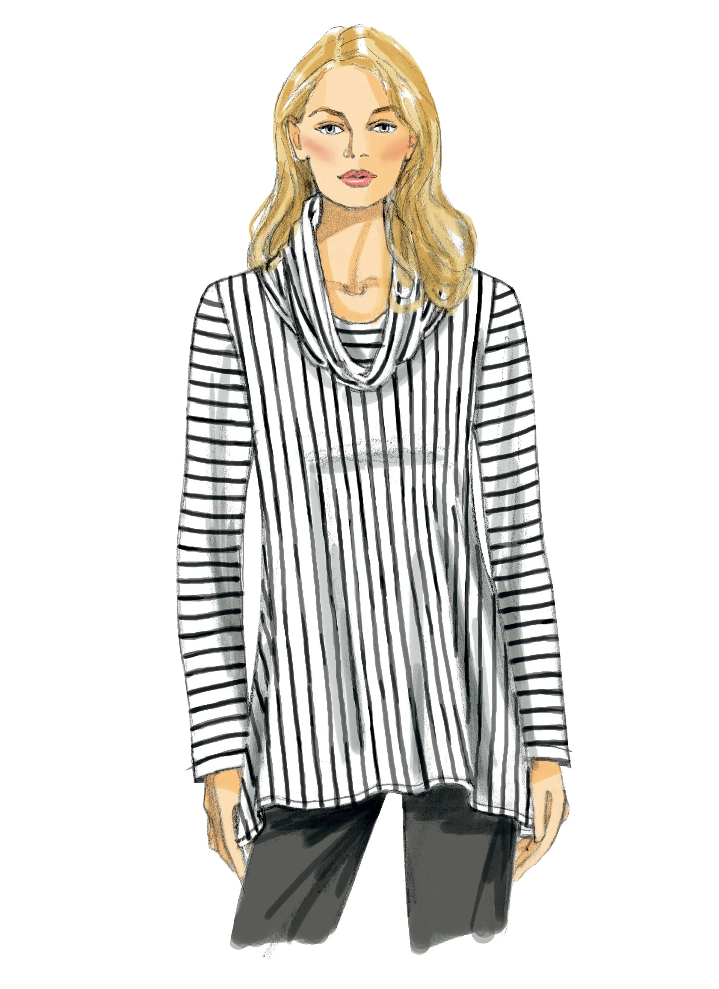 Vogue Pattern 8952 Misses' tunic