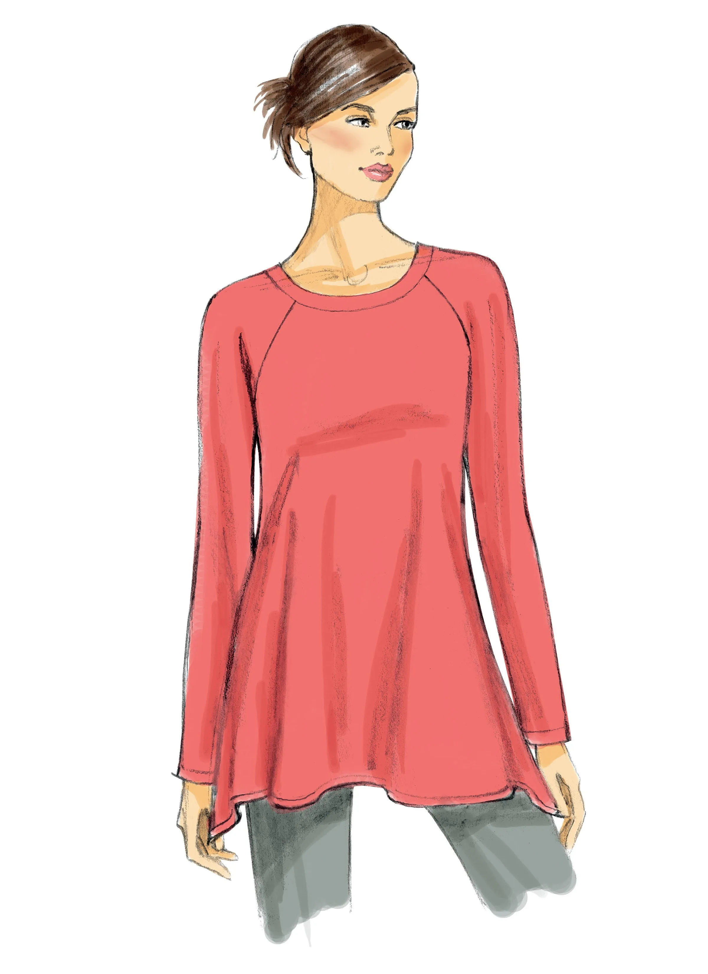 Vogue Pattern 8952 Misses' tunic