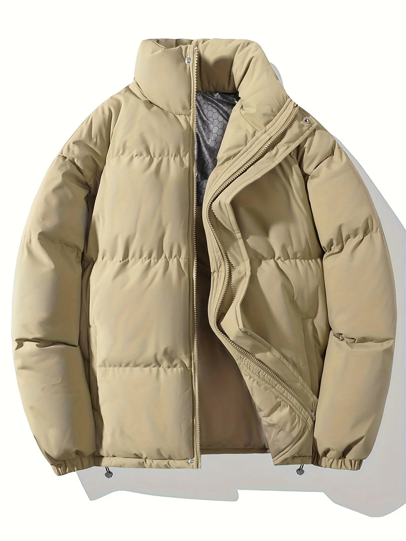 Warm Fall Casual Thickened Fleece Winter Jacket for Men | Ideal for Autumn