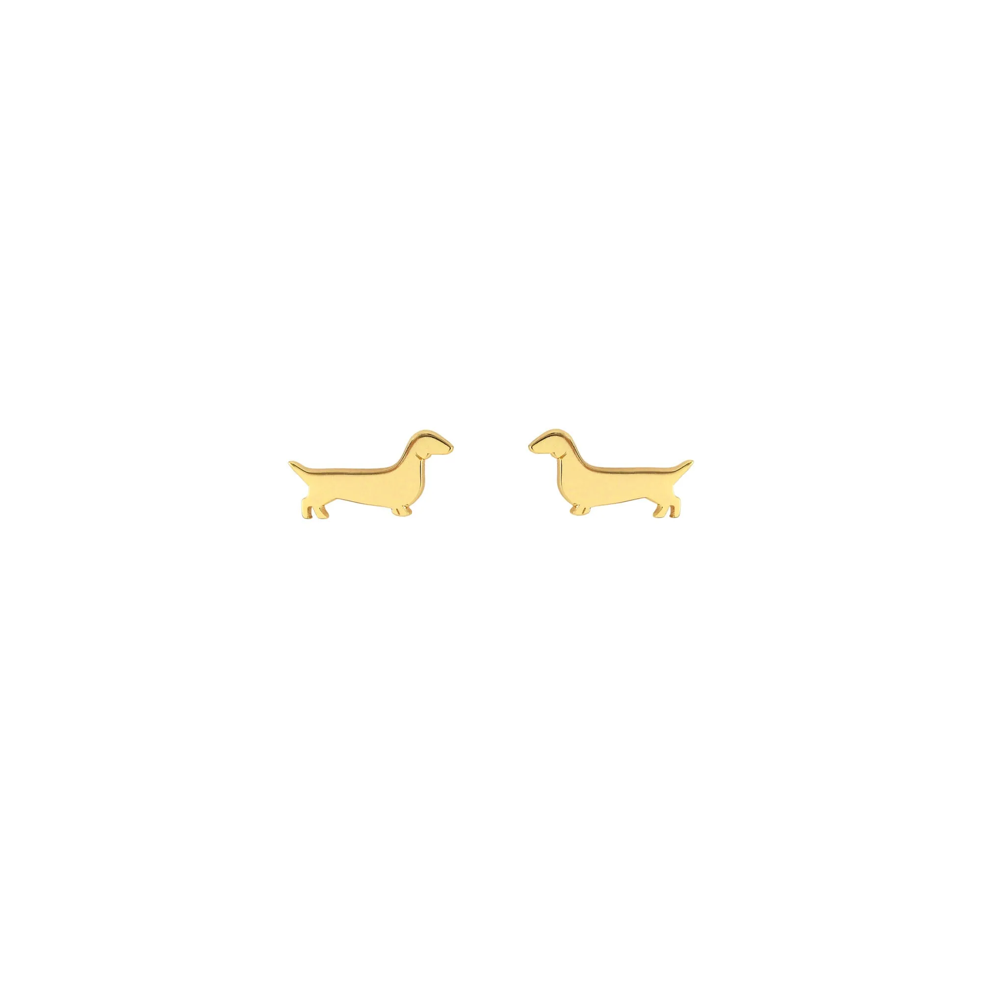 Weiner Dog Stud Earrings