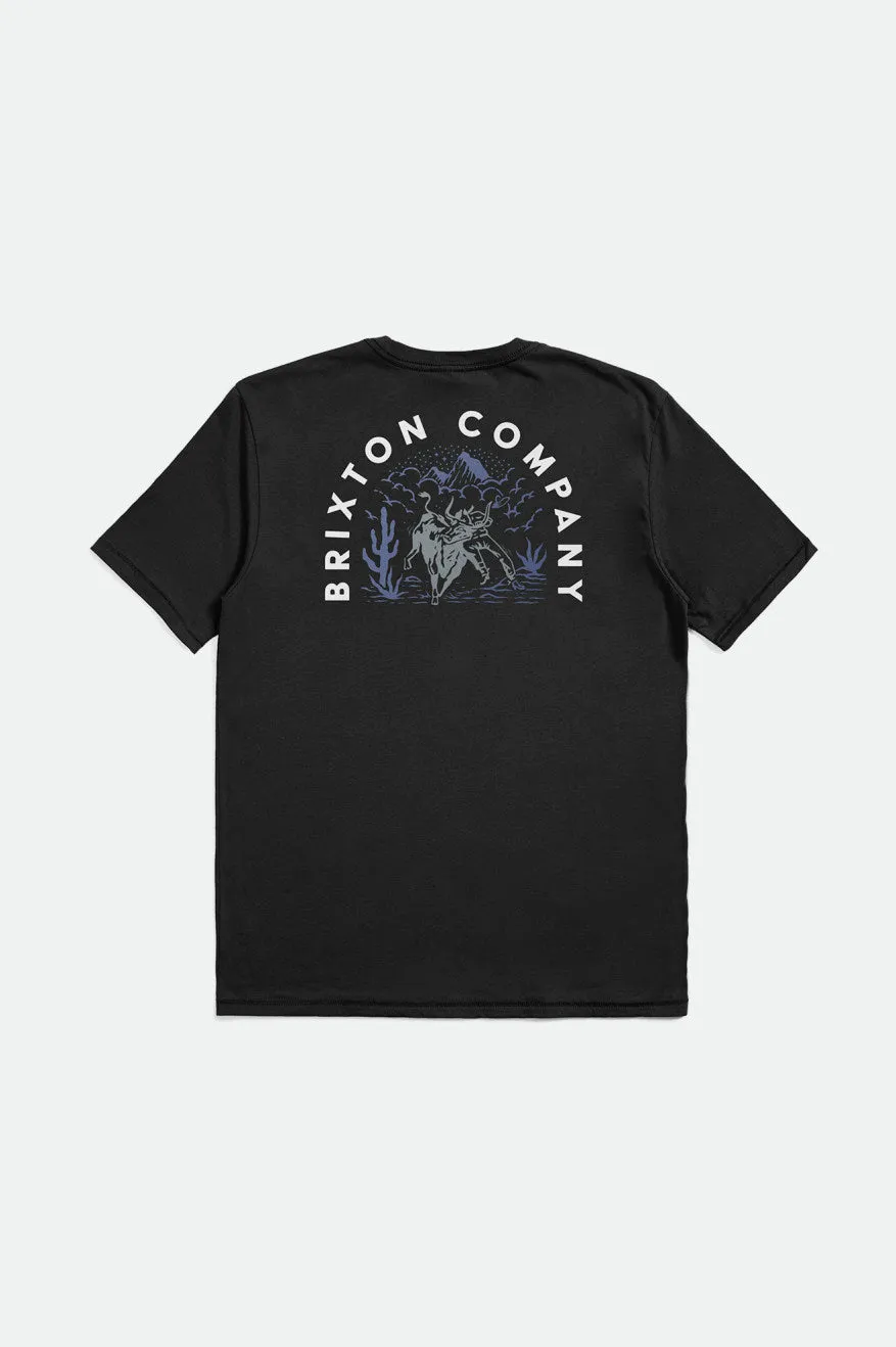 West S/S Tailored Tee - Black