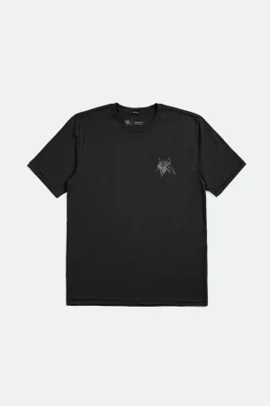 West S/S Tailored Tee - Black