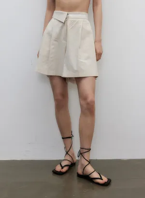 Wide Leg Tailored Shorts IY325