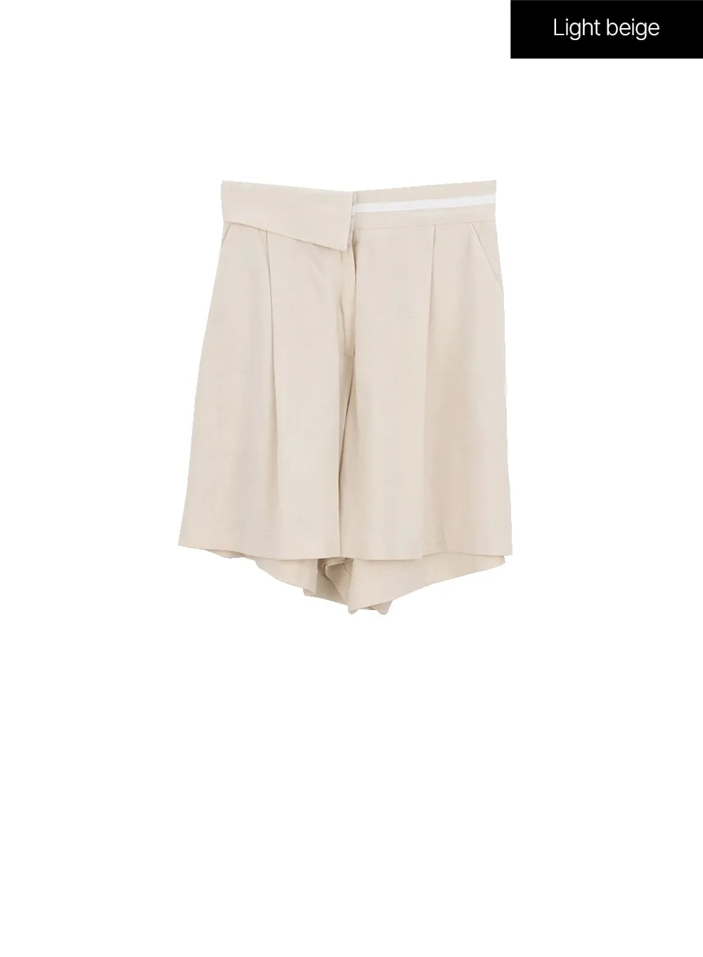 Wide Leg Tailored Shorts IY325