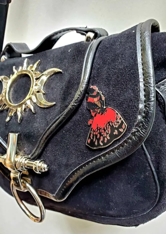 Witch Girl Enamel Pin