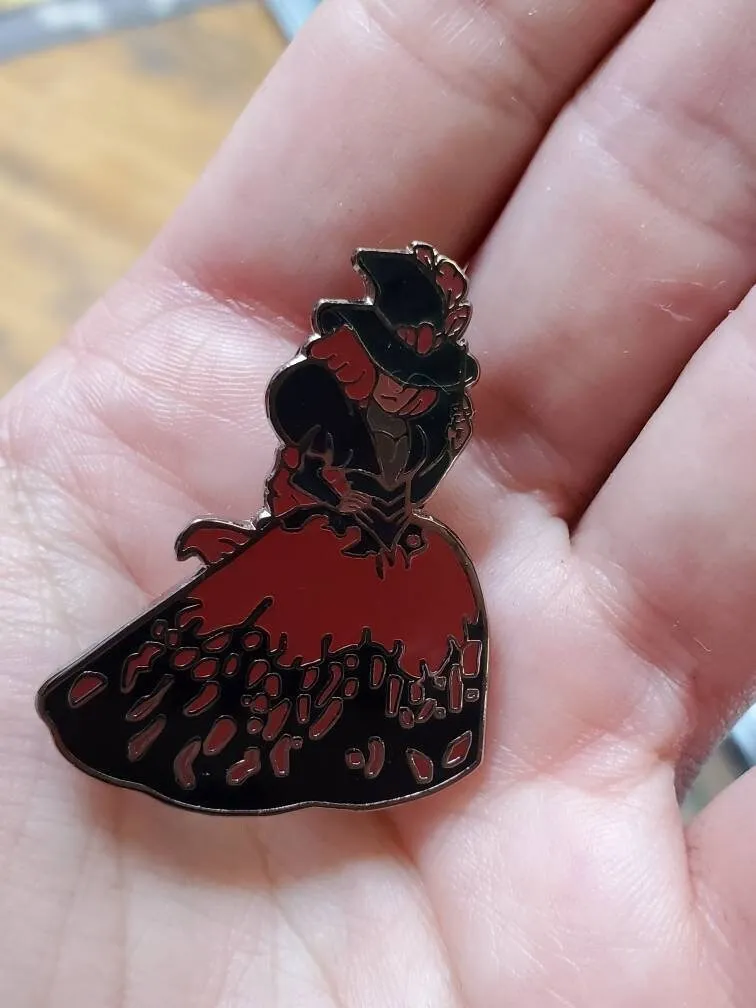Witch Girl Enamel Pin