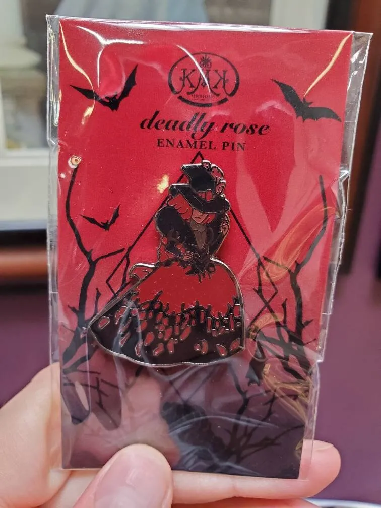 Witch Girl Enamel Pin