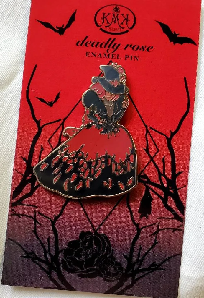 Witch Girl Enamel Pin