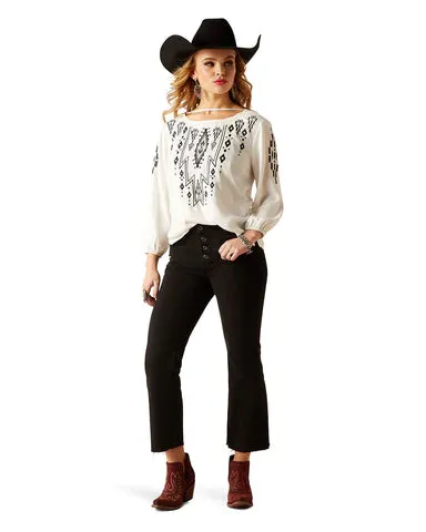 Woman's CALLIE 3/4 QUARTER SLEEVE TOP | 10047248