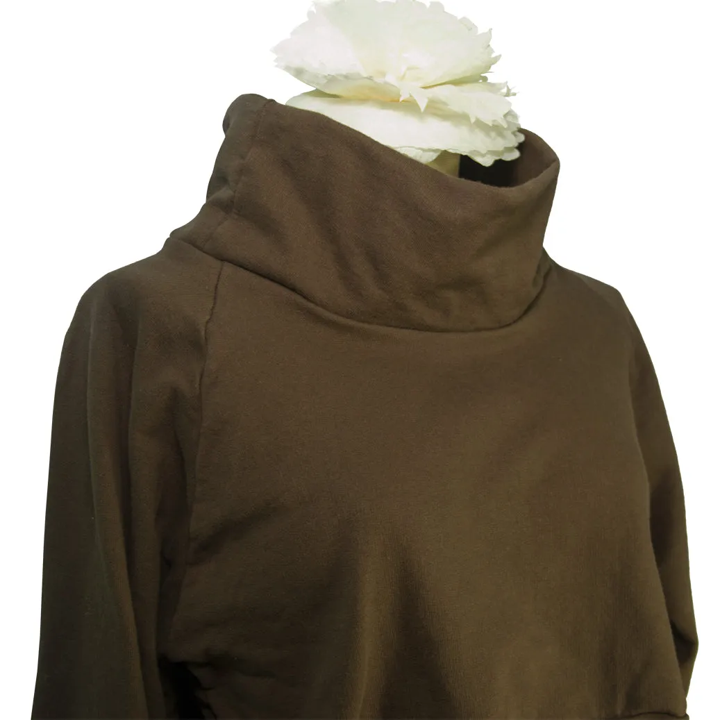Women's Funnel Neck Crop Top | Made to Order