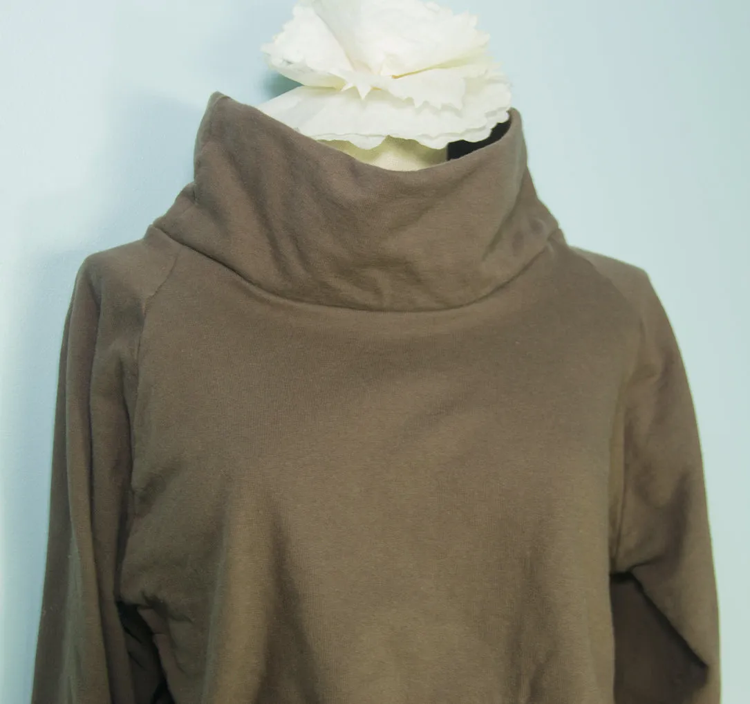 Women's Funnel Neck Crop Top | Made to Order