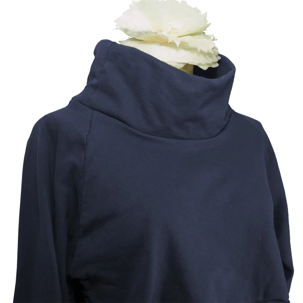 Women's Funnel Neck Crop Top | Made to Order