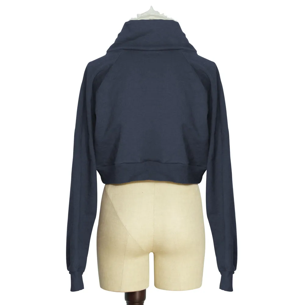Women's Funnel Neck Crop Top | Made to Order