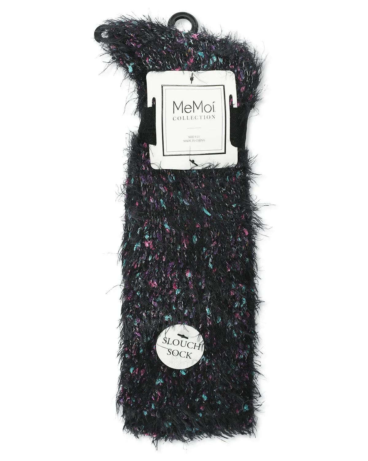 Women's Metallic Snowlight Slouch Multicolor Knit Sock