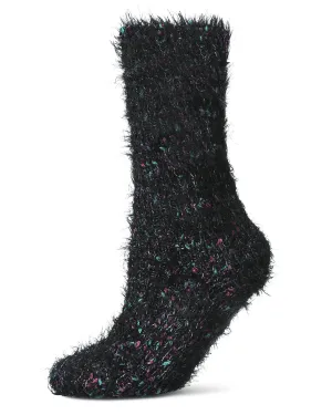 Women's Metallic Snowlight Slouch Multicolor Knit Sock