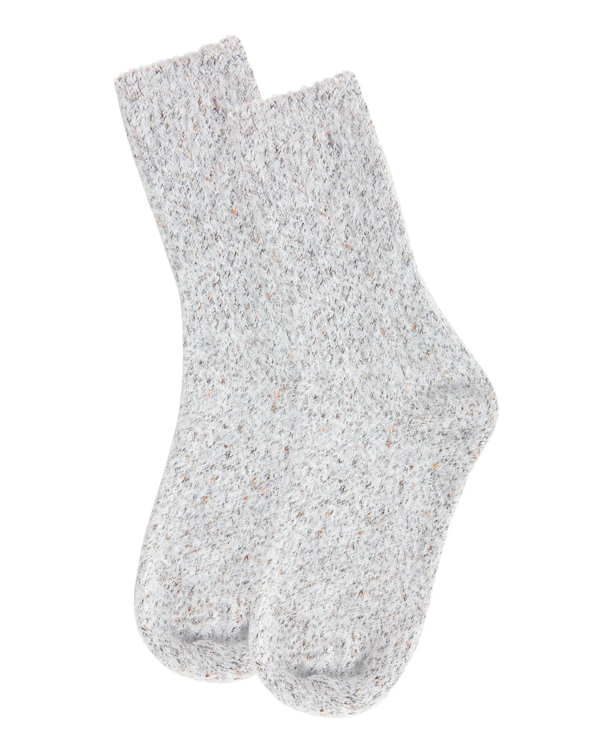 Women's Pretty Plush Glitter Crew Socks