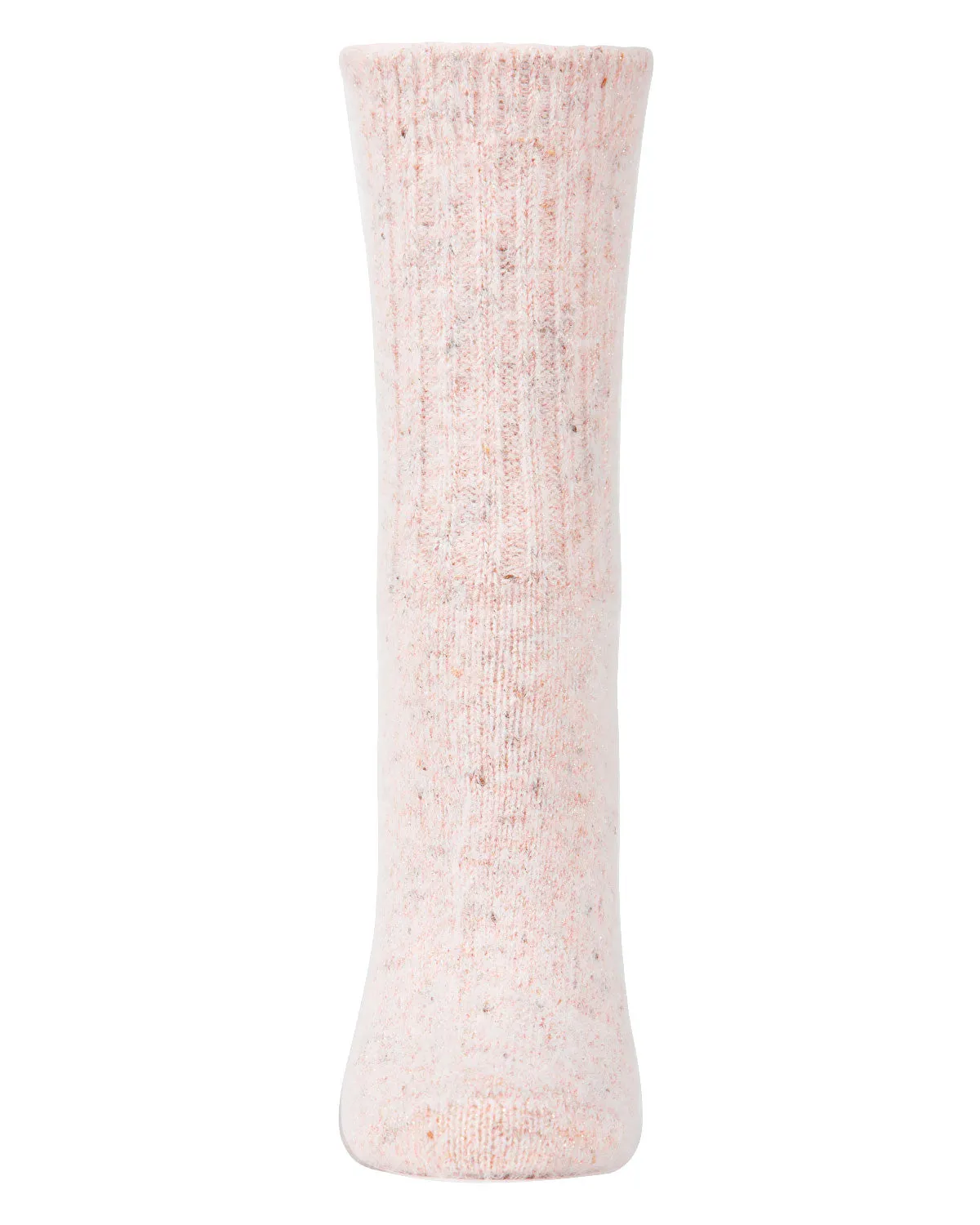 Women's Pretty Plush Glitter Crew Socks