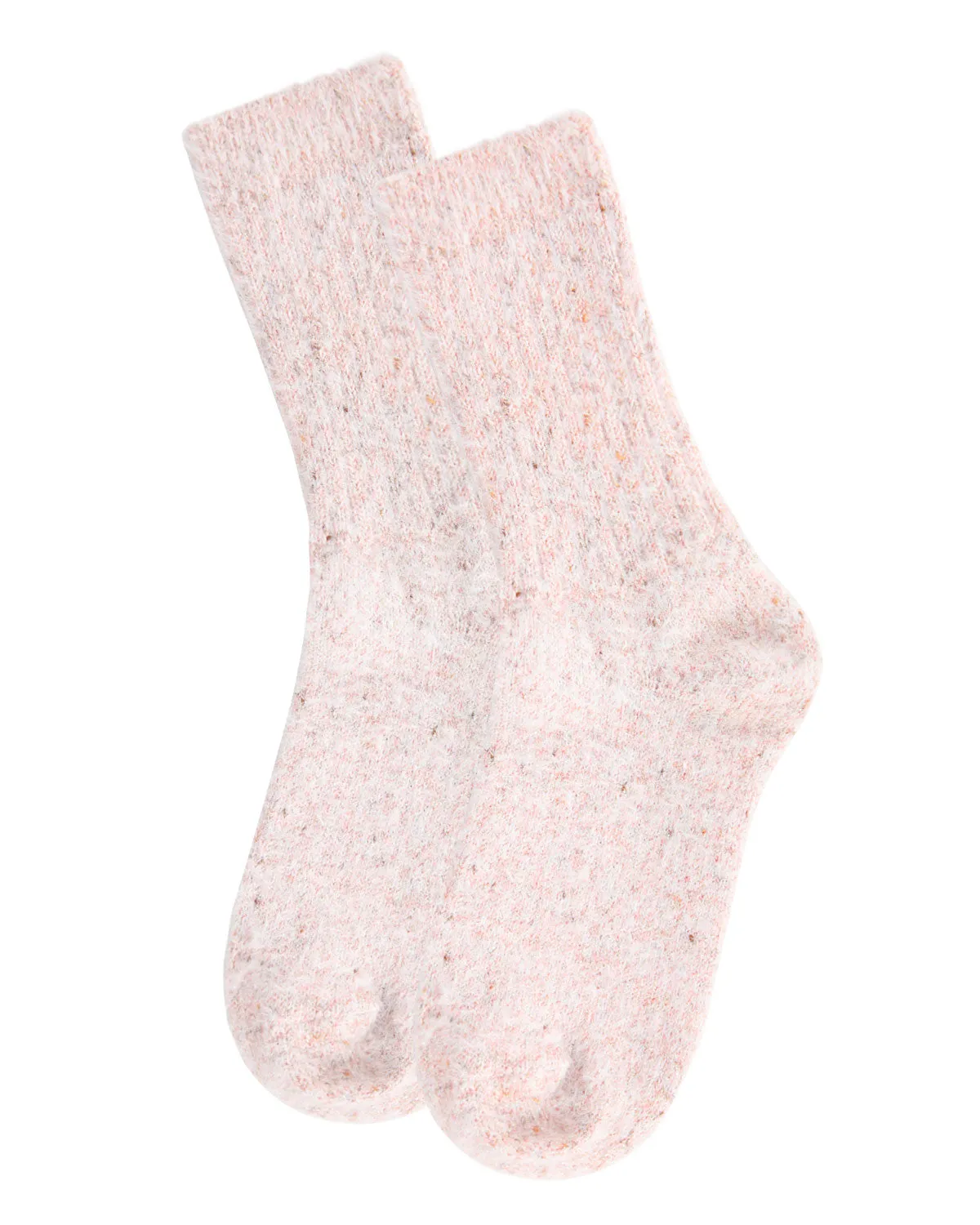 Women's Pretty Plush Glitter Crew Socks