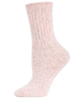 Women's Pretty Plush Glitter Crew Socks