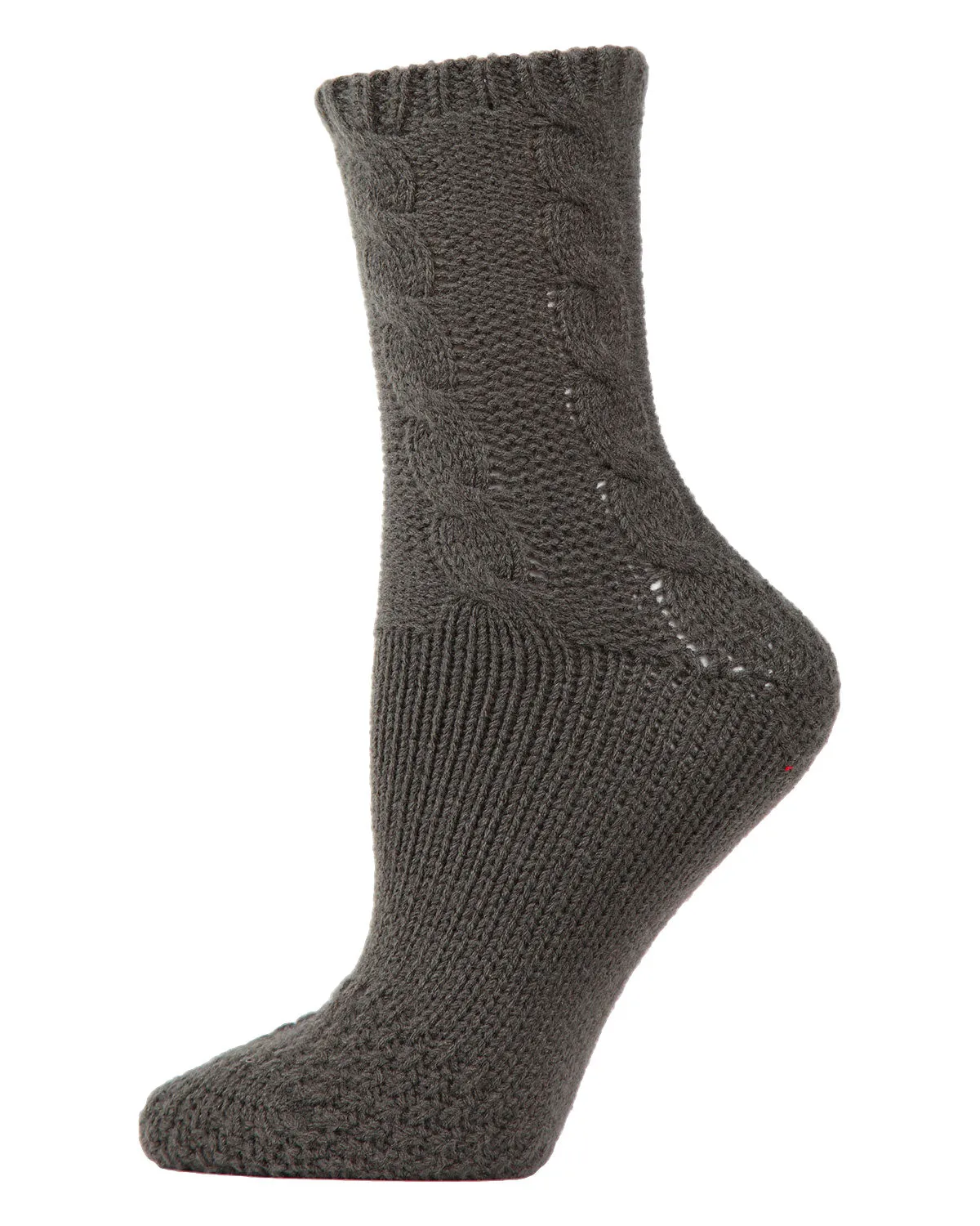 Women's Thick Cable Sweater Knit Cozy Soft Crew Socks