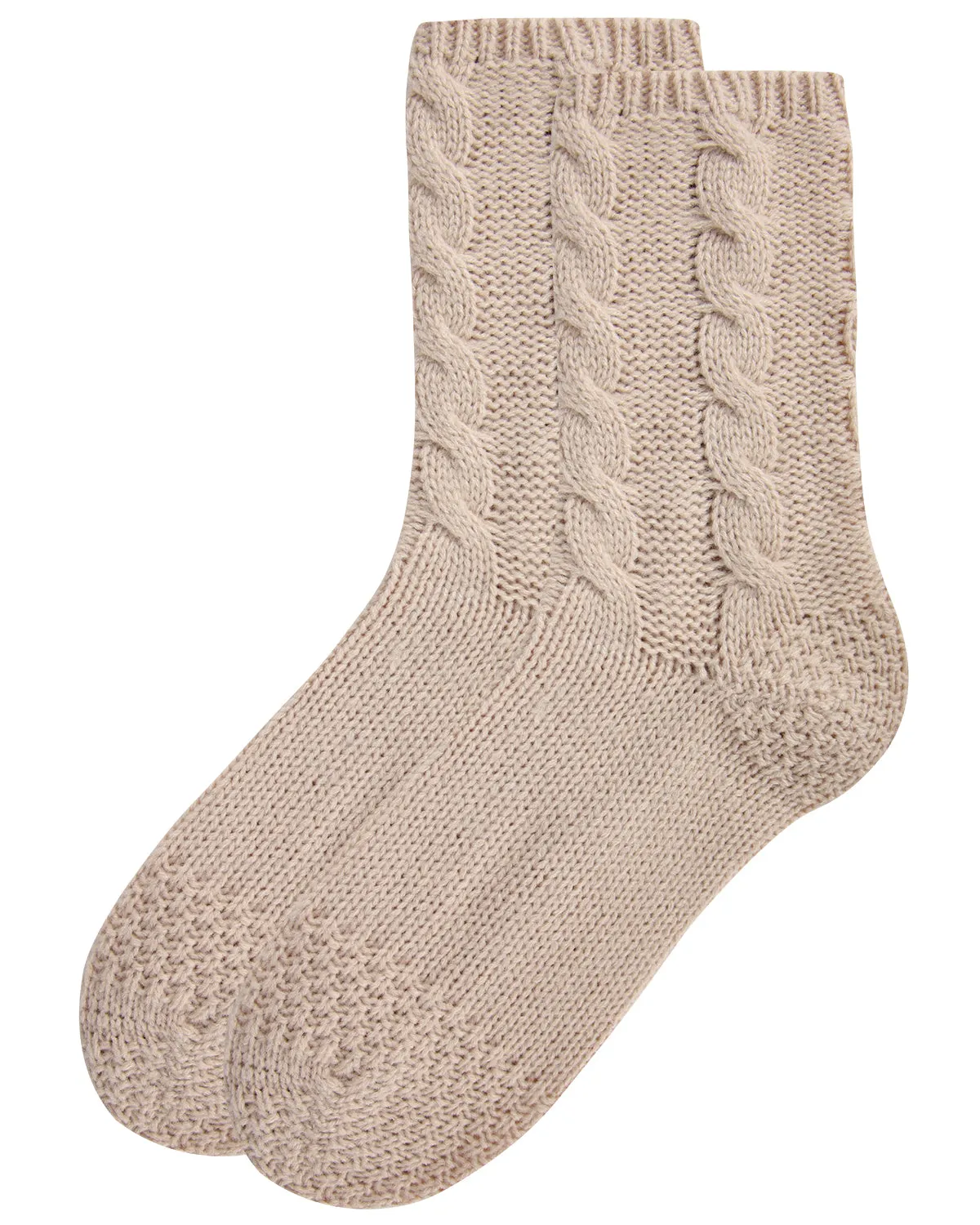 Women's Thick Cable Sweater Knit Cozy Soft Crew Socks