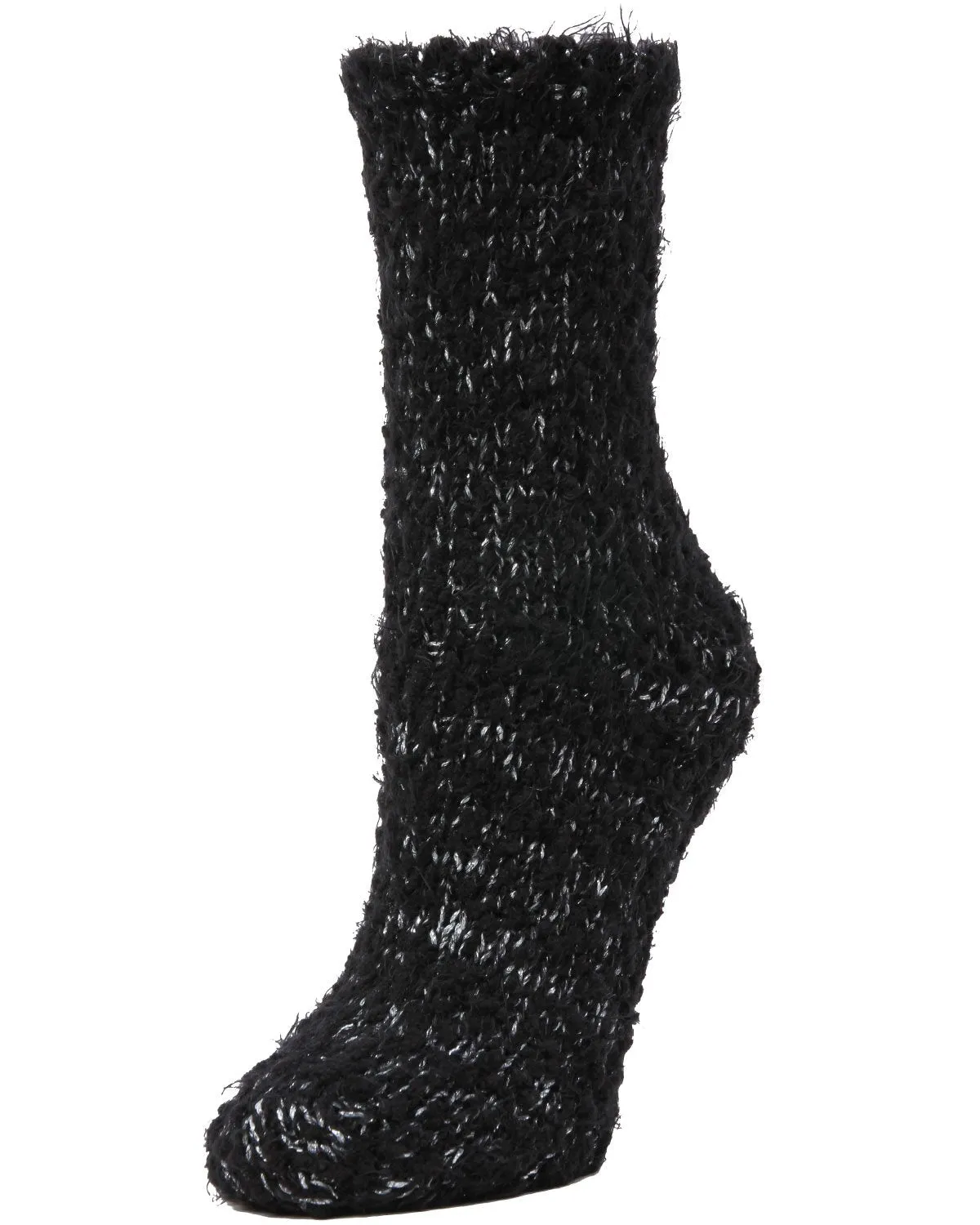Women's Warm Fuzzy Yarn Classic Crew Sock