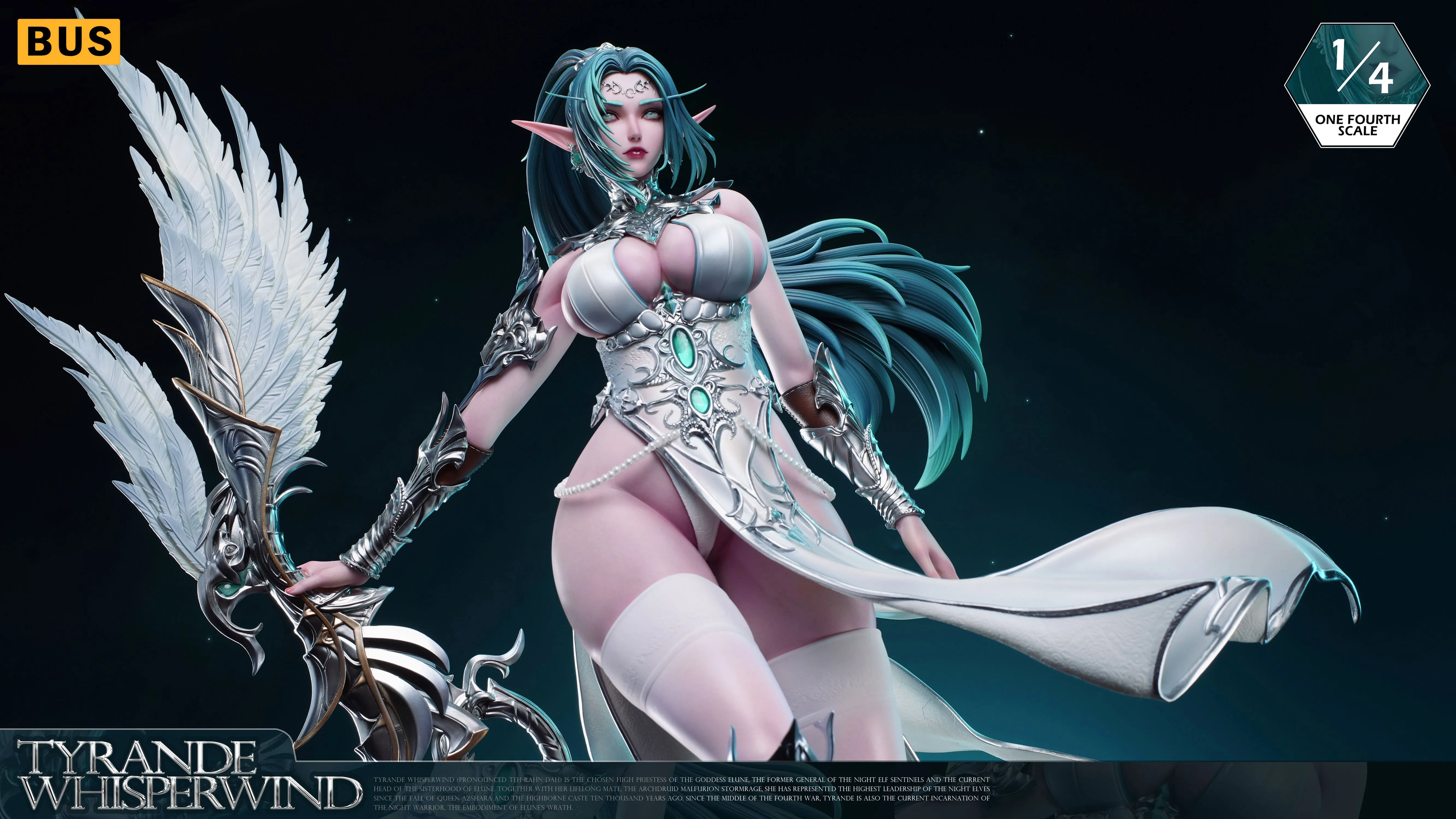 World of Warcraft BUS Studio Tyrande Whisperwind Resin Statue [PRE-ORDER]