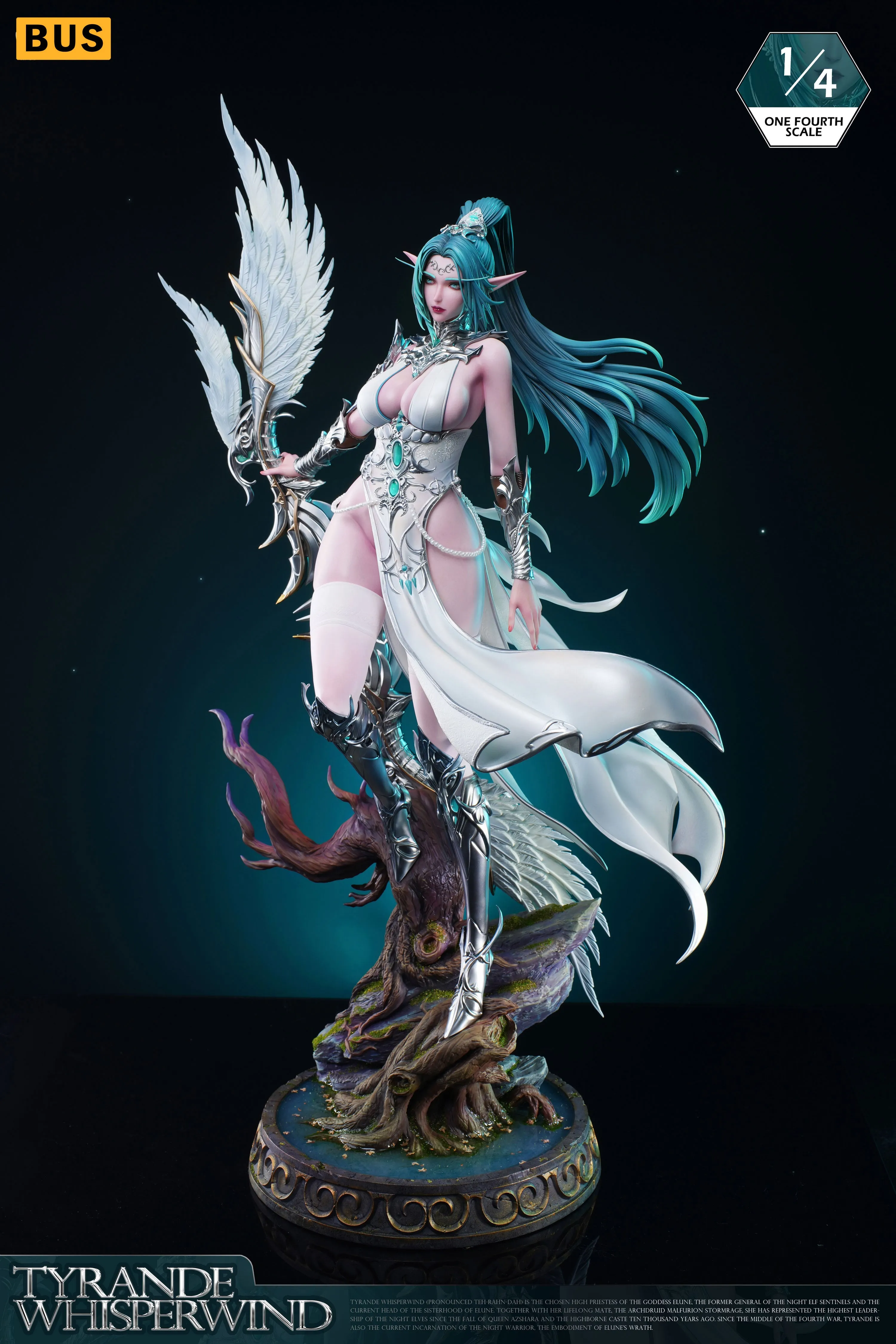 World of Warcraft BUS Studio Tyrande Whisperwind Resin Statue [PRE-ORDER]