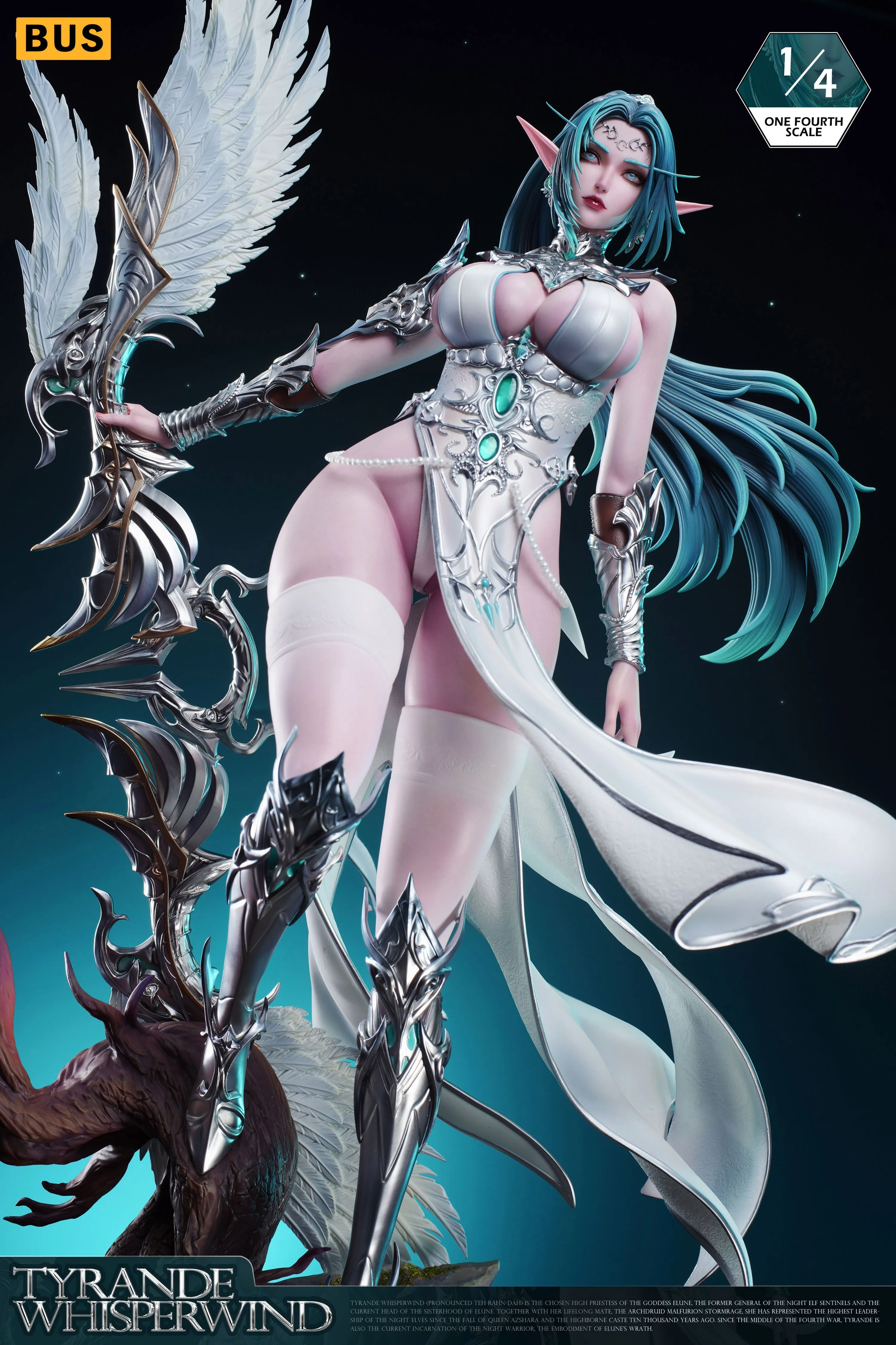 World of Warcraft BUS Studio Tyrande Whisperwind Resin Statue [PRE-ORDER]