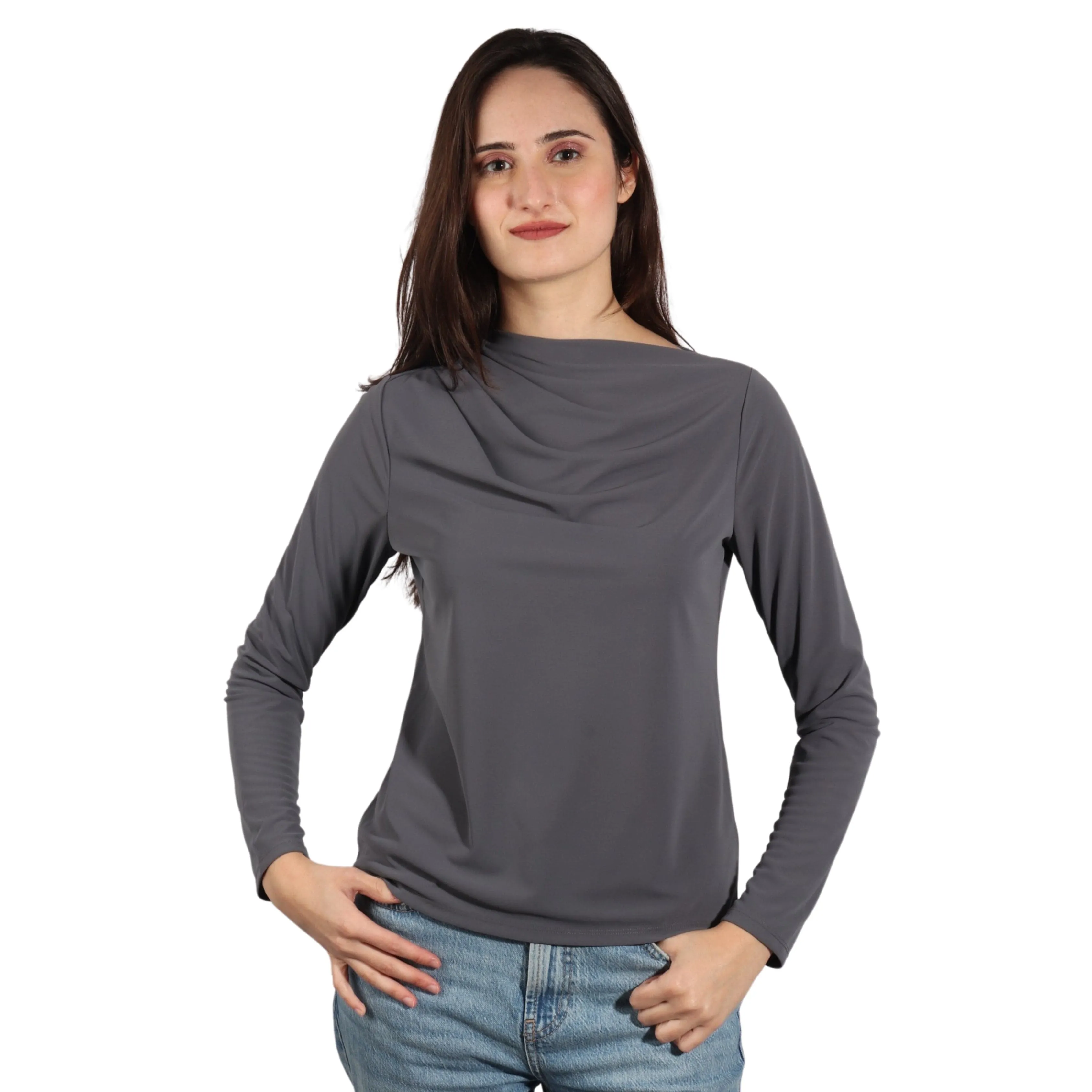 WORTHINGTON  - Demi Modal Dolman Sleeve Top