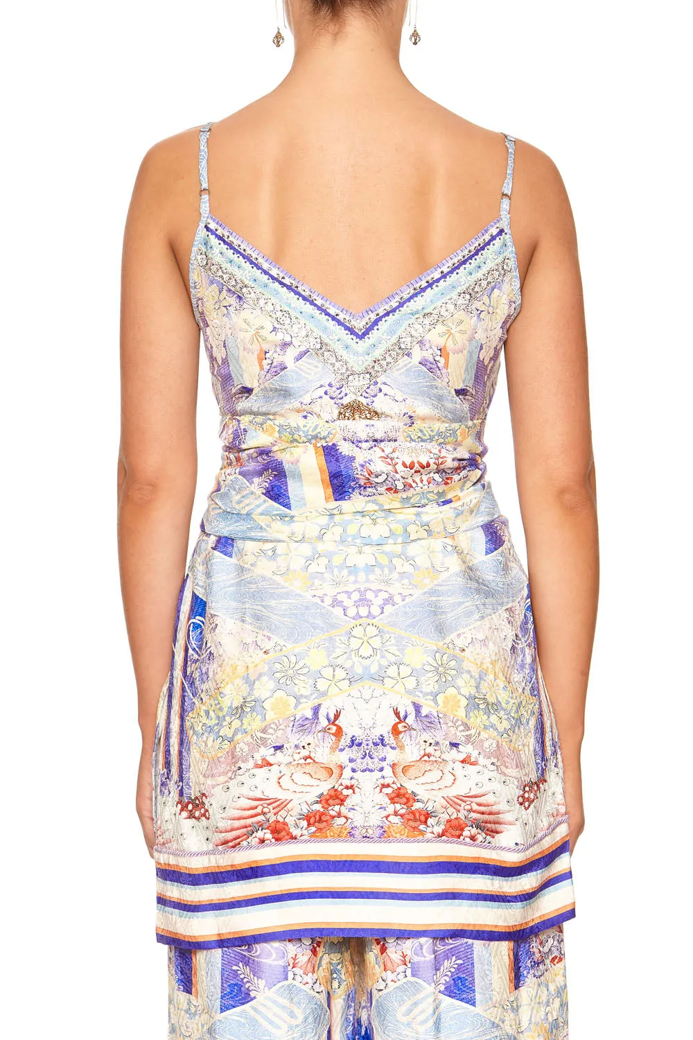 WRAP TUNIC TOP GIRL IN THE KIMONO