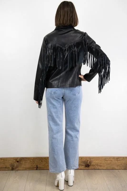 Wynonna Fringe Leather Jacket