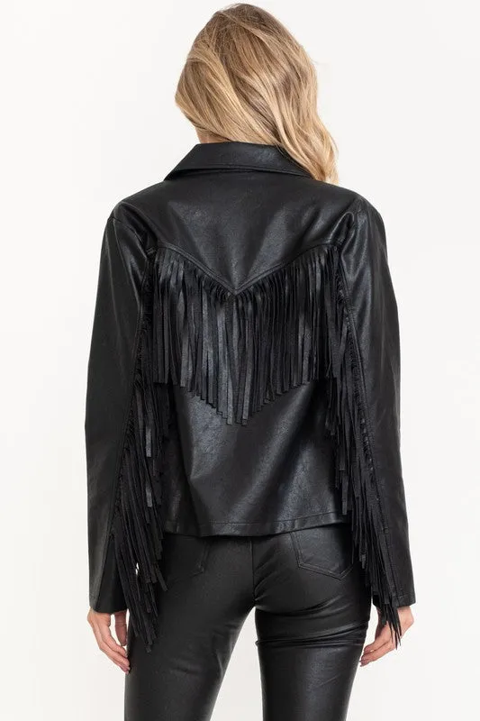 Wynonna Fringe Leather Jacket