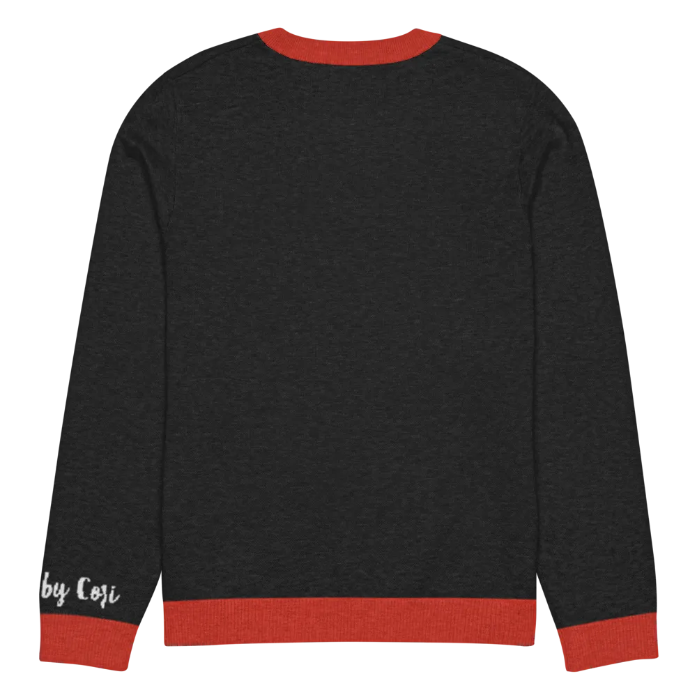 XOXO Tic-Tac-Toe Personalized Knit Sweater