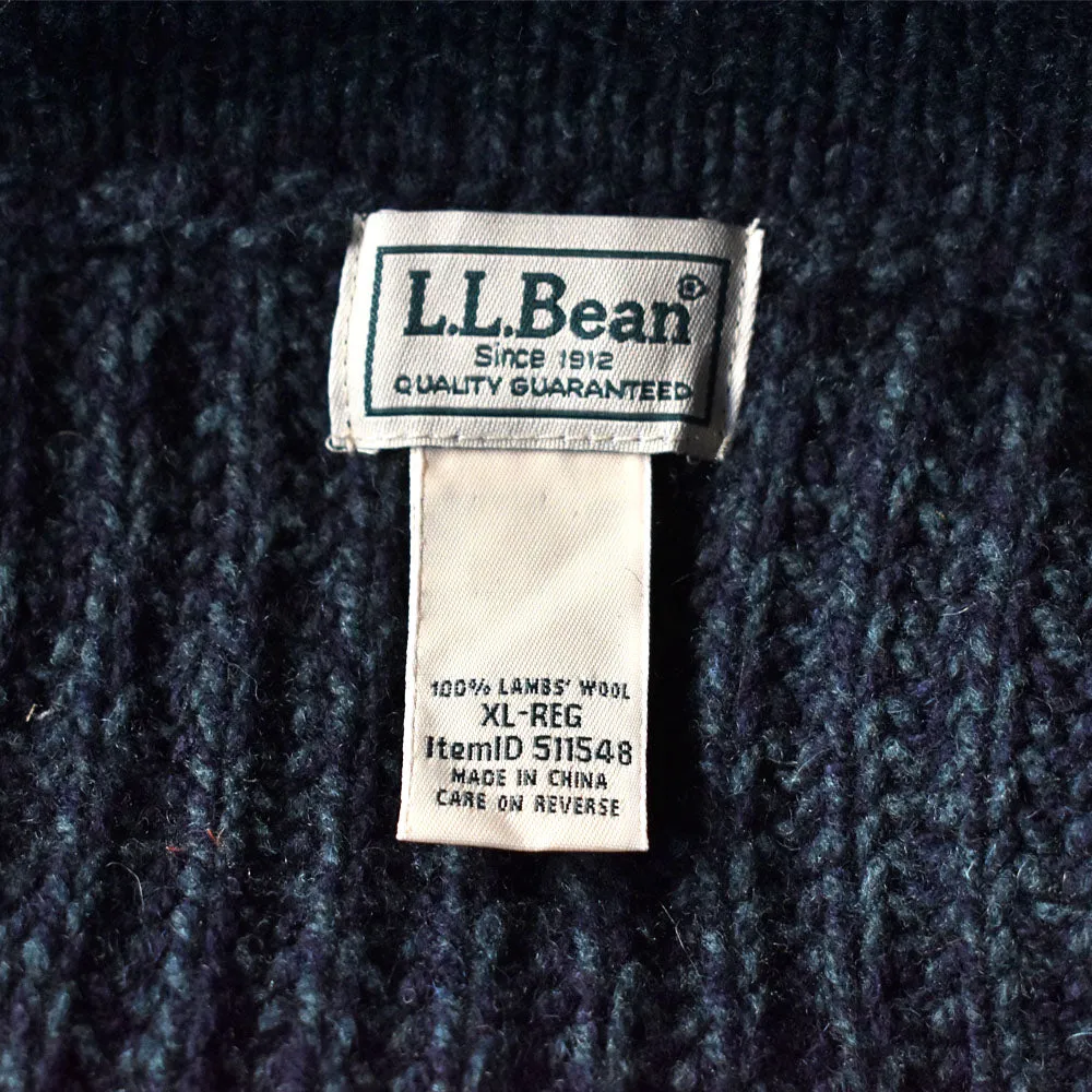 Y2K L.L.Bean 良コンディション！ ショールカラー カーディガン 240127