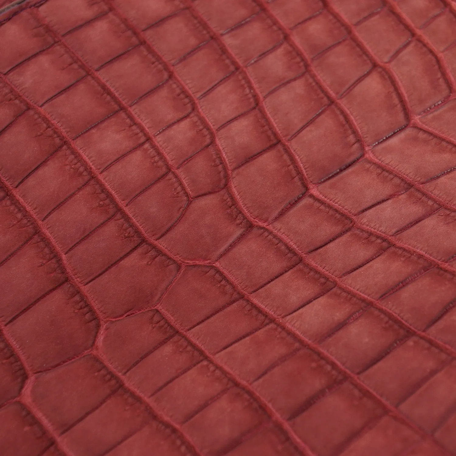 Zilli Matte Nubuck Crocodile Leather Jacket
