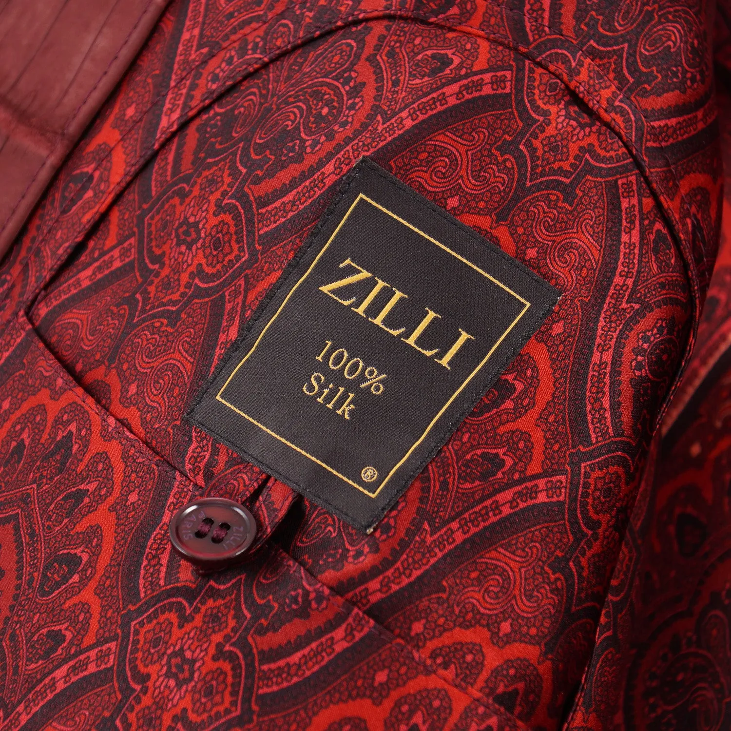 Zilli Matte Nubuck Crocodile Leather Jacket